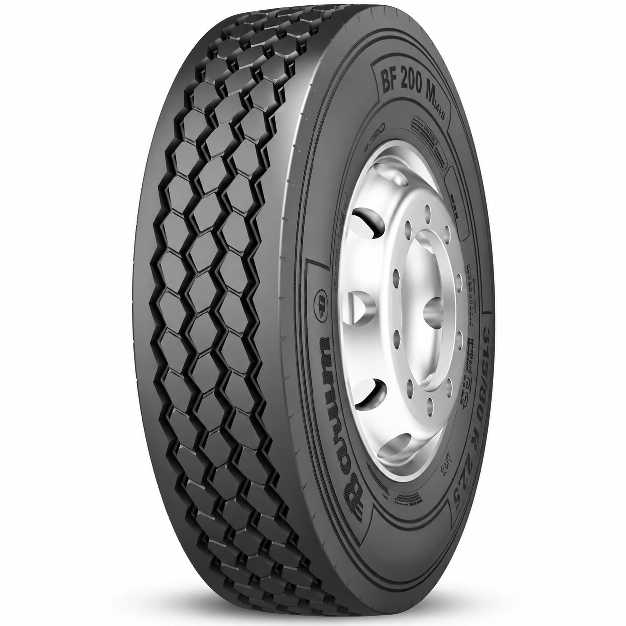 315/80R22.5 156/150K BF 200M BF200 M LRL 20PR M+S